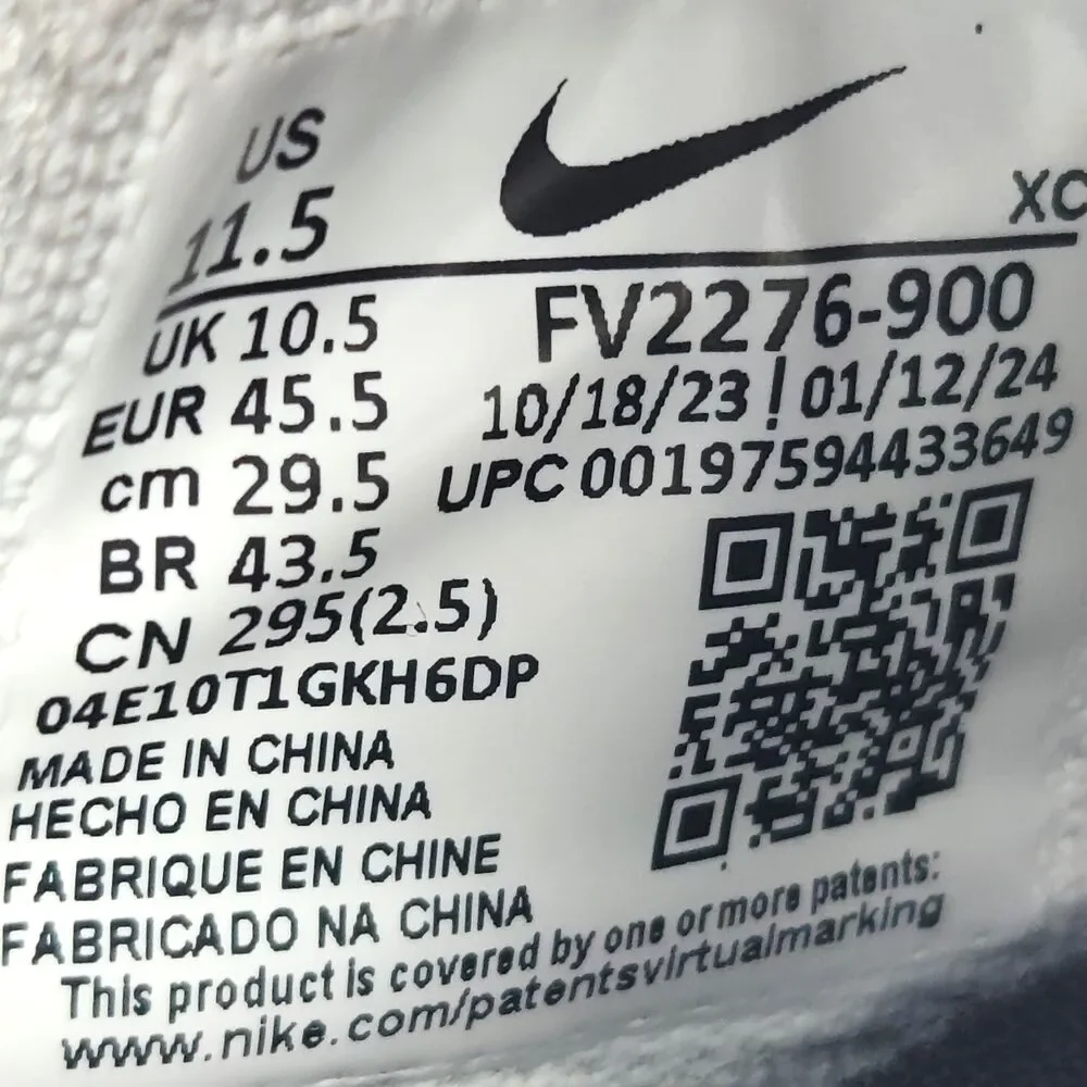 Nike Court Air Zoom Vapor 11 HC Electric Pack Shoes Men Size 11.5 FV2276-900